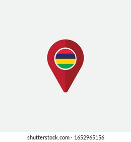 Speicherort - Entwurf der grafischen Vorlage für das Mauritius-Zeichen
