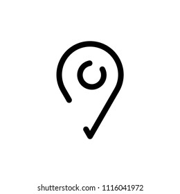 Location Modern Simple Vector Icon