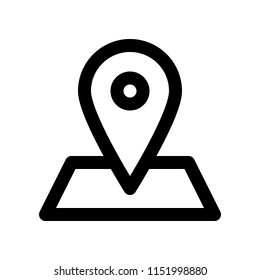 location on map