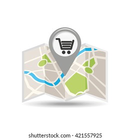 location on map design 
