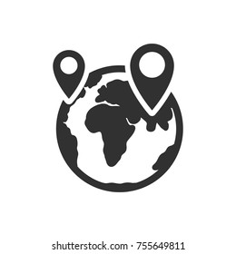 Location on the planet