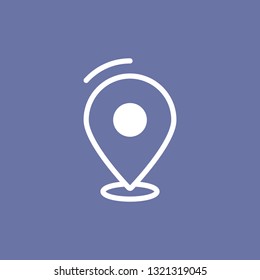 Location outline icon