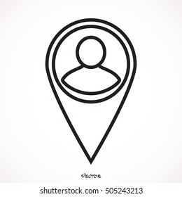location people icon