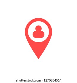location people icon. Vector Eps 10