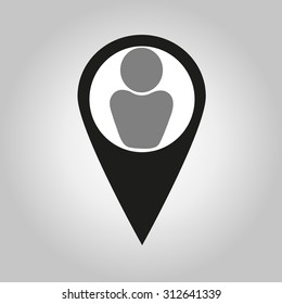 location people icon. Vector Eps 10