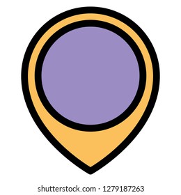 Location pin design