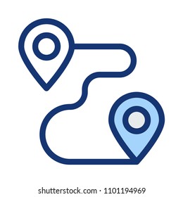 location pin direction 