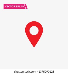 Location Pin Icon Design, Vector EPS10