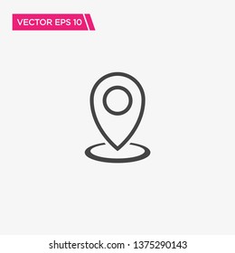 Location Pin Icon Design, Vector EPS10
