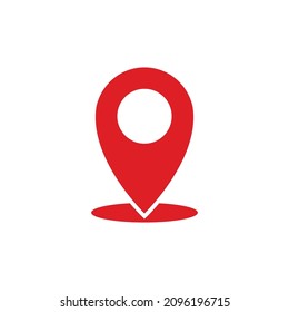 location pin icon design vector