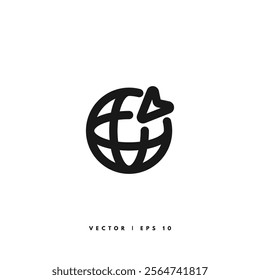 Location Pin Icon. Editable Stroke