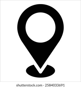 Location Pin Icon Element For Design