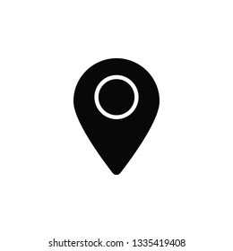 Location, pin, icon. Element of simple icon for websites, web design, mobile app, infographics. Thick line icon for website design and development, app development