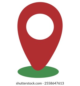 Location Pin Icon illustration design
