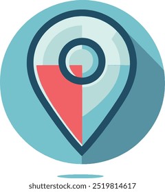 location pin icon location  incon vector eps file
