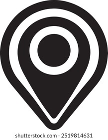 location pin icon location  incon vector eps file
