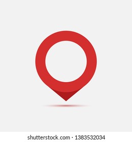 Location Pin. Pin icon. Location map. Gps symbol Eps10
