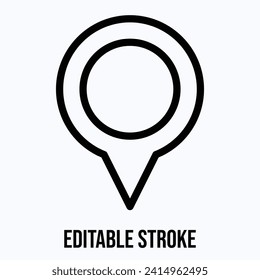 Location Pin Icon, Map And Navigation Icon.