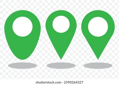 Location pin. Location Pin Icon, Map And Navigation Icon. Isolated Silhouette Vector Icon. EPS 10.