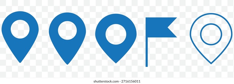 Pin-Symbol für Position. Minimaler Kartenmarkierungsvektor für Navigationsanwendungen. Geotag-Zeigermarkierung Ort und Positionssymbol. Piktogramm-Konzept für sauberes Zielpunktzeichen.