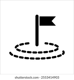 location pin icon. Modern map marker. Location sign icon. Map Marker Illustration. Goal Symbol. Pointer Logo, Vector illustration.