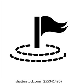 location pin icon. Modern map marker. Location sign icon. Map Marker Illustration. Goal Symbol. Pointer Logo, Vector illustration.
