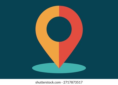 Conjunto de ícones do pino de localização - conjunto de marcadores do mapa e do vetor do ponteiro GPS