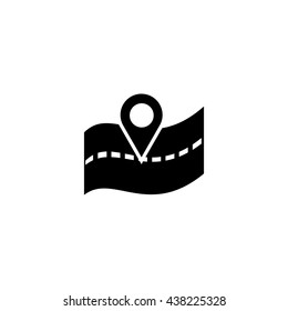 Location Pin icon in trendy flat style background, image jpg, vector eps, flat web, material icon, UI illustration