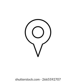 Location Pin Icon for User Interface