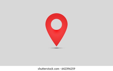 location pin icon vector