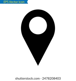 location pin icon vector file