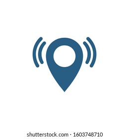 	
Location pin icon vector Illustration, 