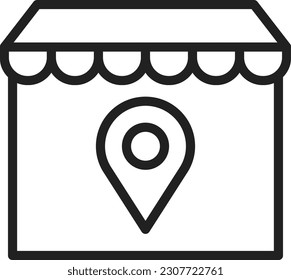 Location Pin icon vector image. Suitable for mobile application web application and print media.