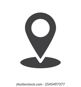 Location pin icon Vector logo outline