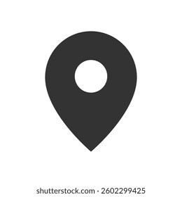 Location pin icon vector sign