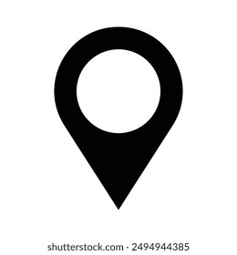 Location pin icon vector symbol