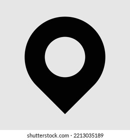location pin isolated vector illustration
