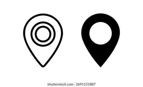Ponteiro Definir Ícone do Marcador do Mapa do Pin da Localização