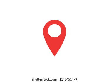 Location pin map navigation label symbol