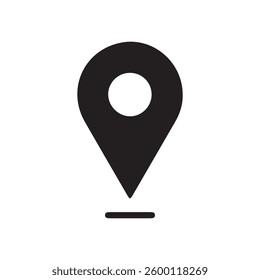 Location Pin, Map Pin, Place, Location, Address, location icon. Vector Eps 10