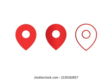 Location Pin Map Vector Design 