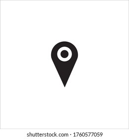 plantilla de diseño vectorial de marca de pin de ubicación