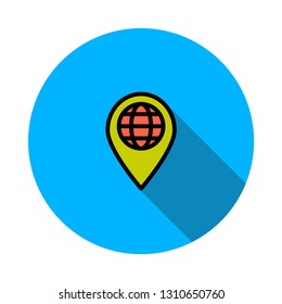 location   pin   online  