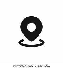 location pin place icon sign vector