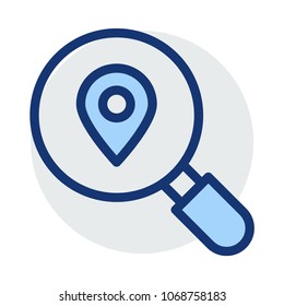 location pin search 