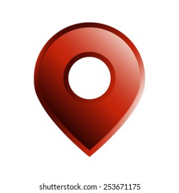 Location Pin Vector Icon