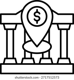 Locación pin icono de Vector. Se puede utilizar para aplicaciones de impresión, móviles y de Web.