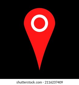 location pin vector icon illustration