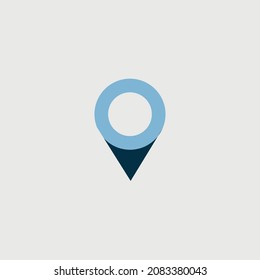 location pin vector icon mapping and navigation