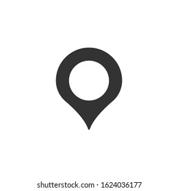 Location pin vector icon symbol